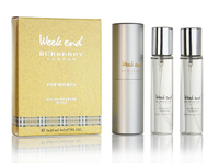 Туалетная вода Burberry "Weekend", 3х20 ml