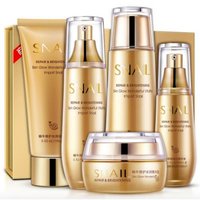 Набор с 5ти ступенчатой системой ухода с муцином улитки Snail Repair & Brightening Bioaqua