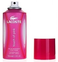 ПАРФЮМИРОВАННЫЙ ДЕЗОДОРАНТ LACOSTE TOUCH OF PINK 150 ML