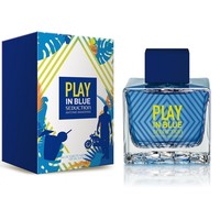 Antonio Banderas Play In Blue Seduction For Men 100ml