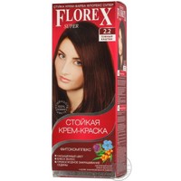 Крем-краска для волос Florex Super (Темный каштан)