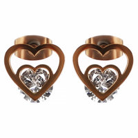 Позолоченные серьги 18K Gold (Арт.210)