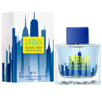 ТУАЛЕТНАЯ ВОДА ANTONIO BANDERAS URBAN SEDUCTION BLUE  FOR MEN - 100 ML