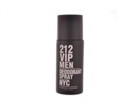 ПАРФЮМИРОВАННЫЙ ДЕЗОДОРАНТ CAROLINA HERRERA "212 VIP MEN" 150 ML (МУЖСКОЙ)
